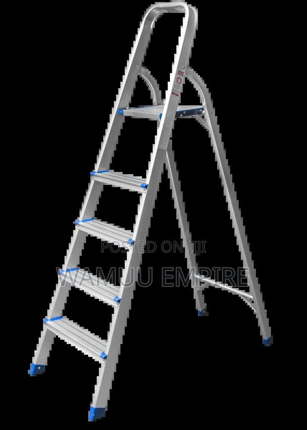 5 Step Aluminium Household Step Ladder