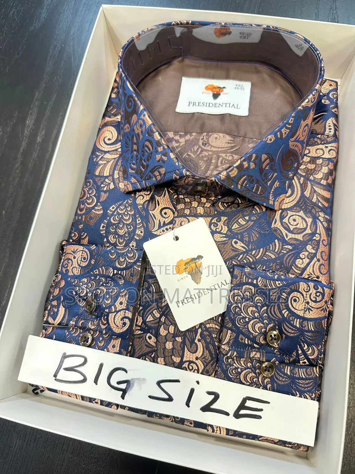 Presidential Official Shirts for Men. Delivery Services Available.