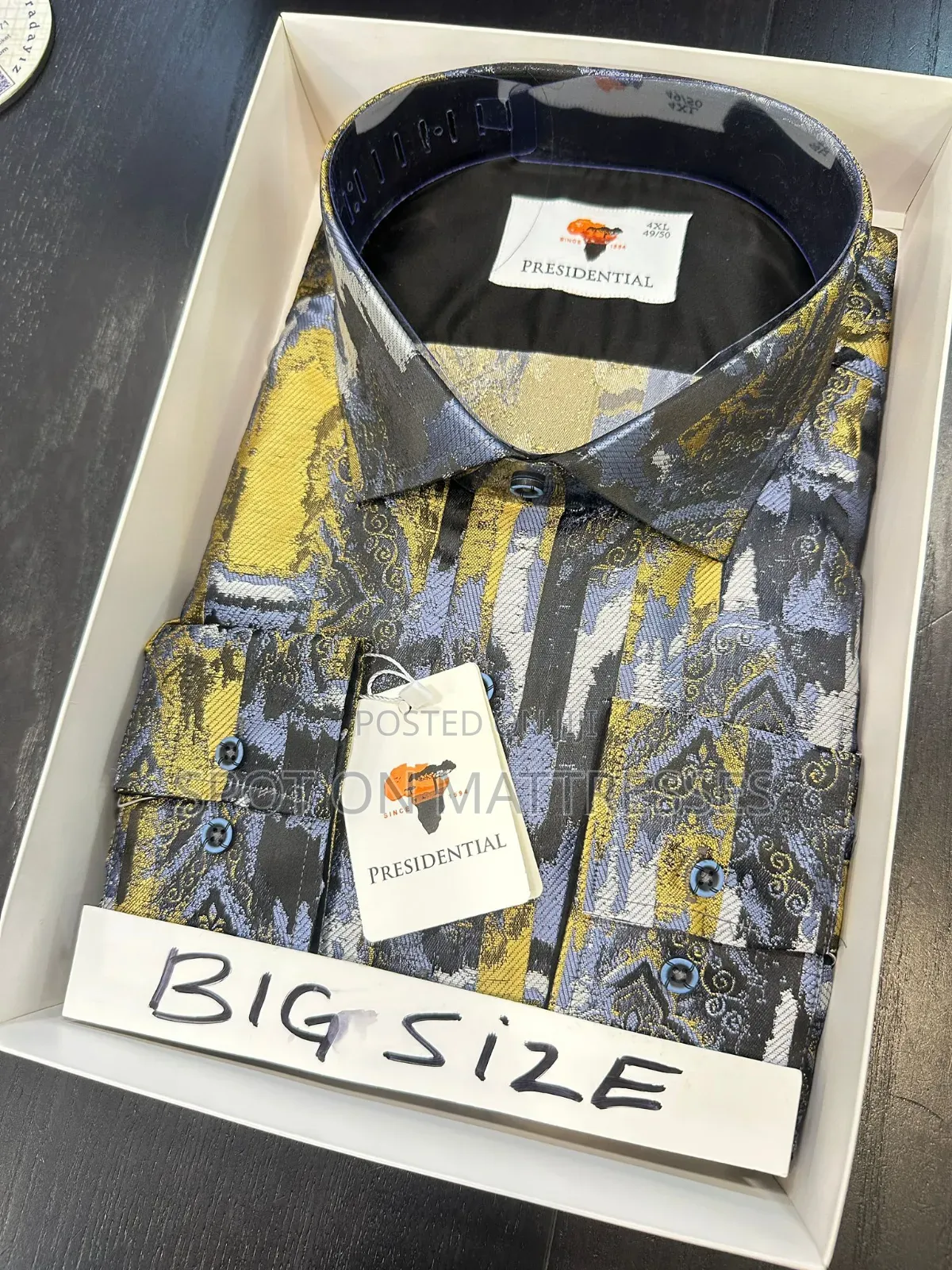 Presidential Official Shirts for Men. Delivery Services Available.