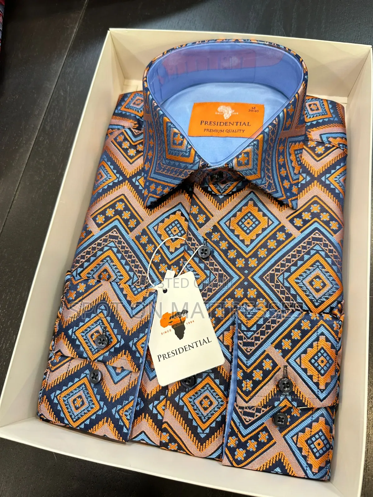 Presidential Official Shirts for Men. Delivery Services Available.