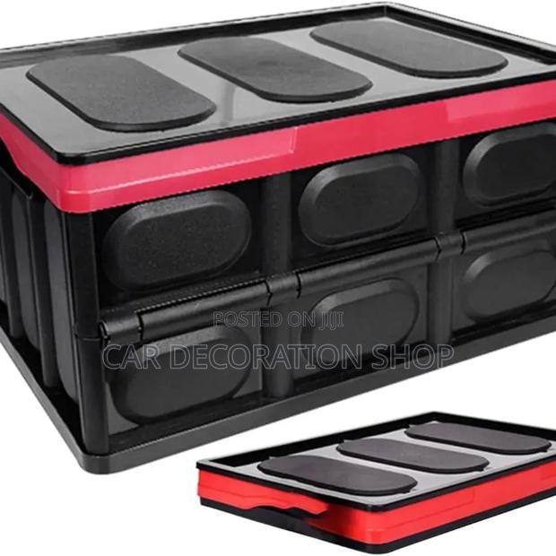 Plastic Black Collapsible Boot Organizer Universal Fit - main view
