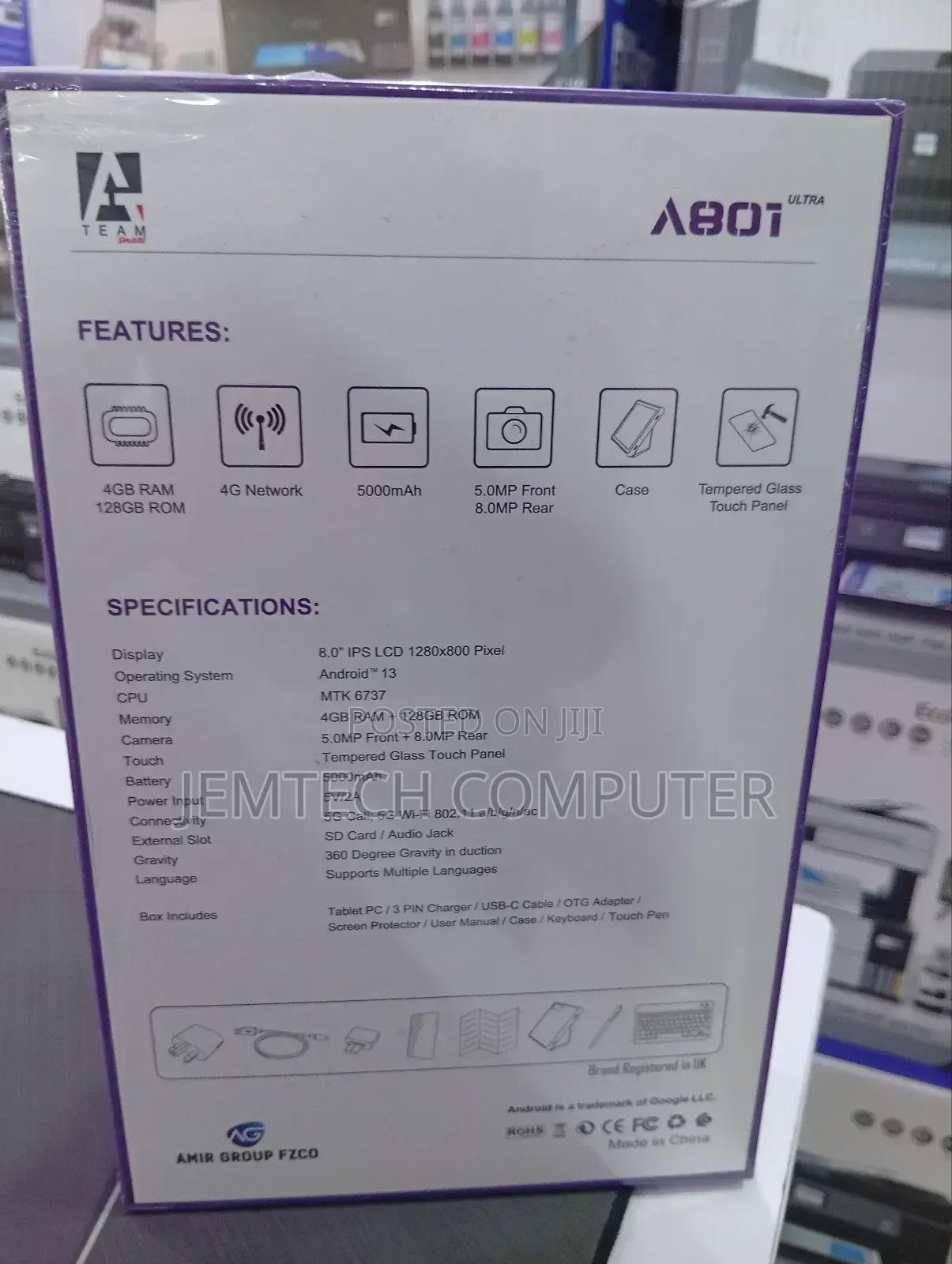 New Tablet 128 GB Silver