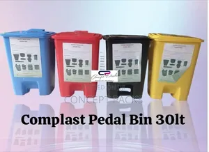 Plastic Complast Pedal Bin 30ltr