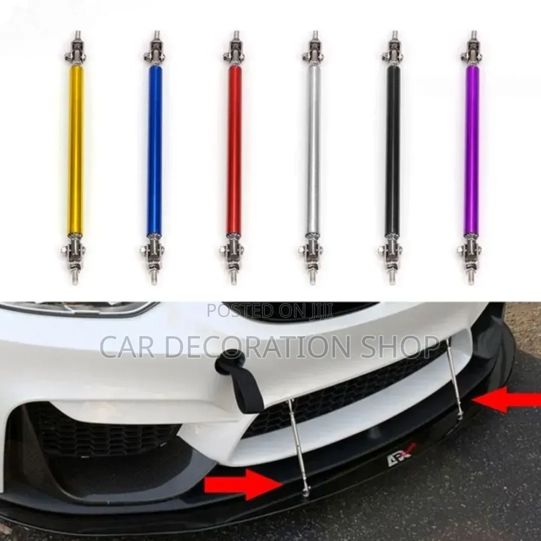 2pc Different Colors Front Lip Body Kit Metallic Holders