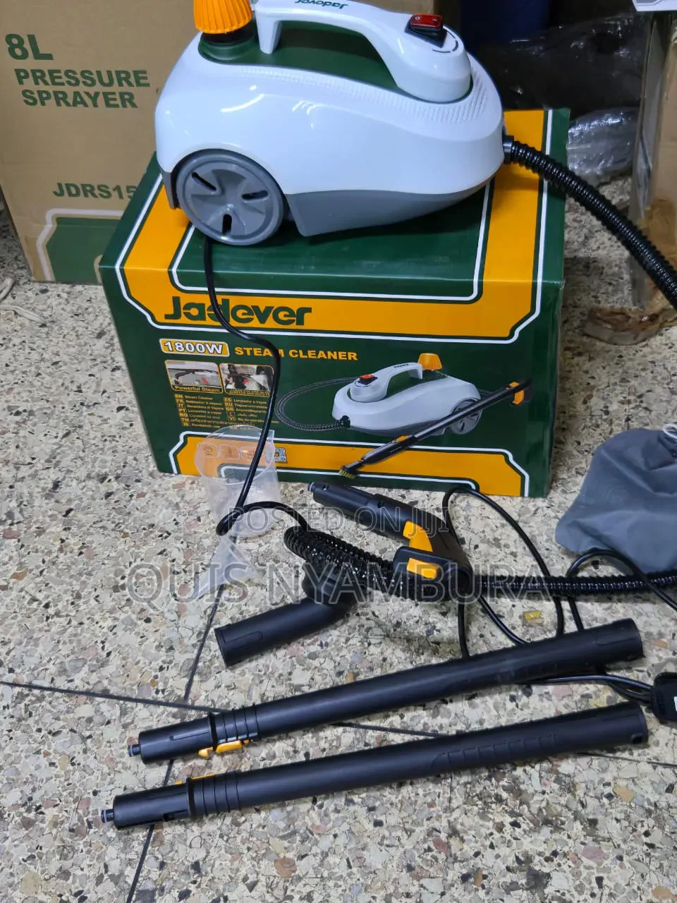 1800w Heavy Duty Steam Cleaner