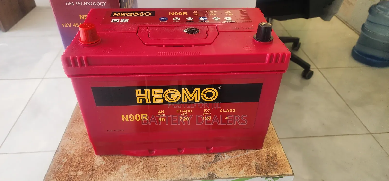 Hegmo Car Battery N90.