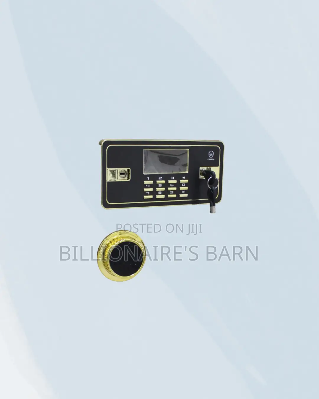 Fireproof Biometric Safe 70 Kg Programmable Keypad