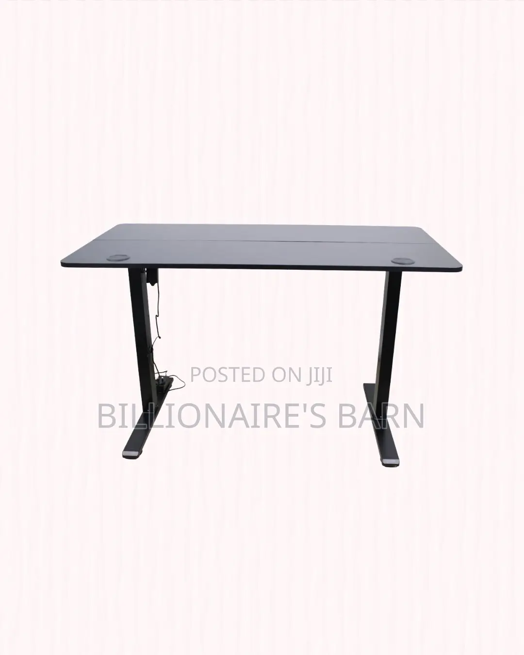 Boost Workflow -1200x600mm Standing Desk Stable Dual-Monitor Support