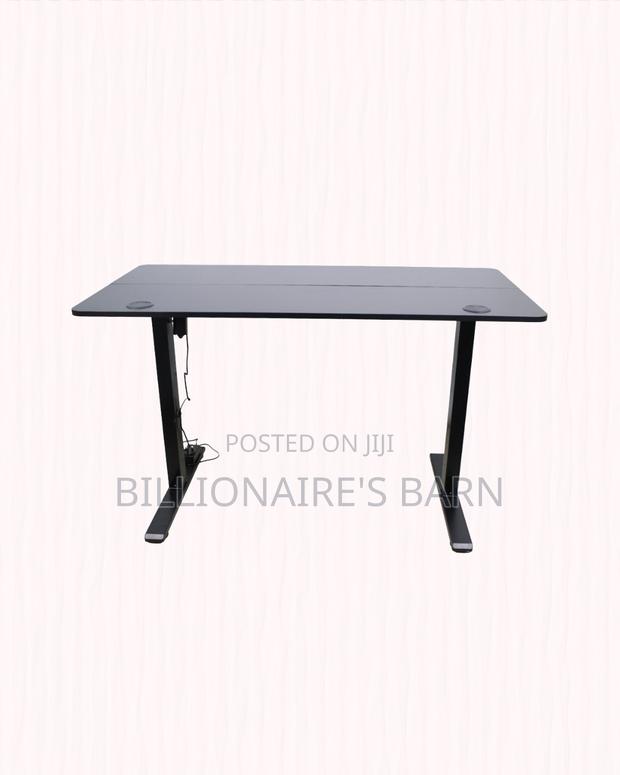 Boost Workflow -1200x600mm Standing Desk Stable Dual-Monitor Support