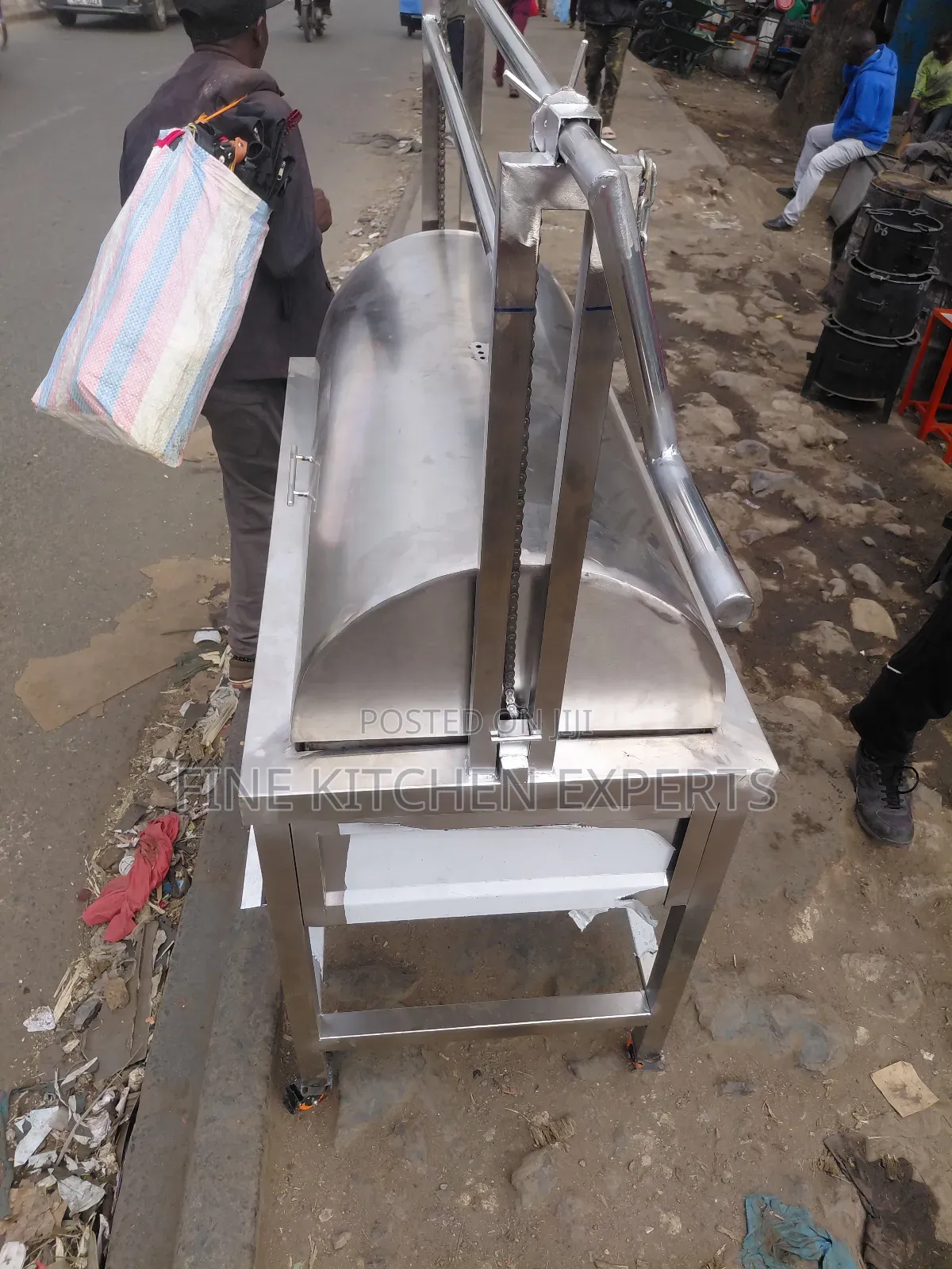Mirror Finish Barbecue Grill