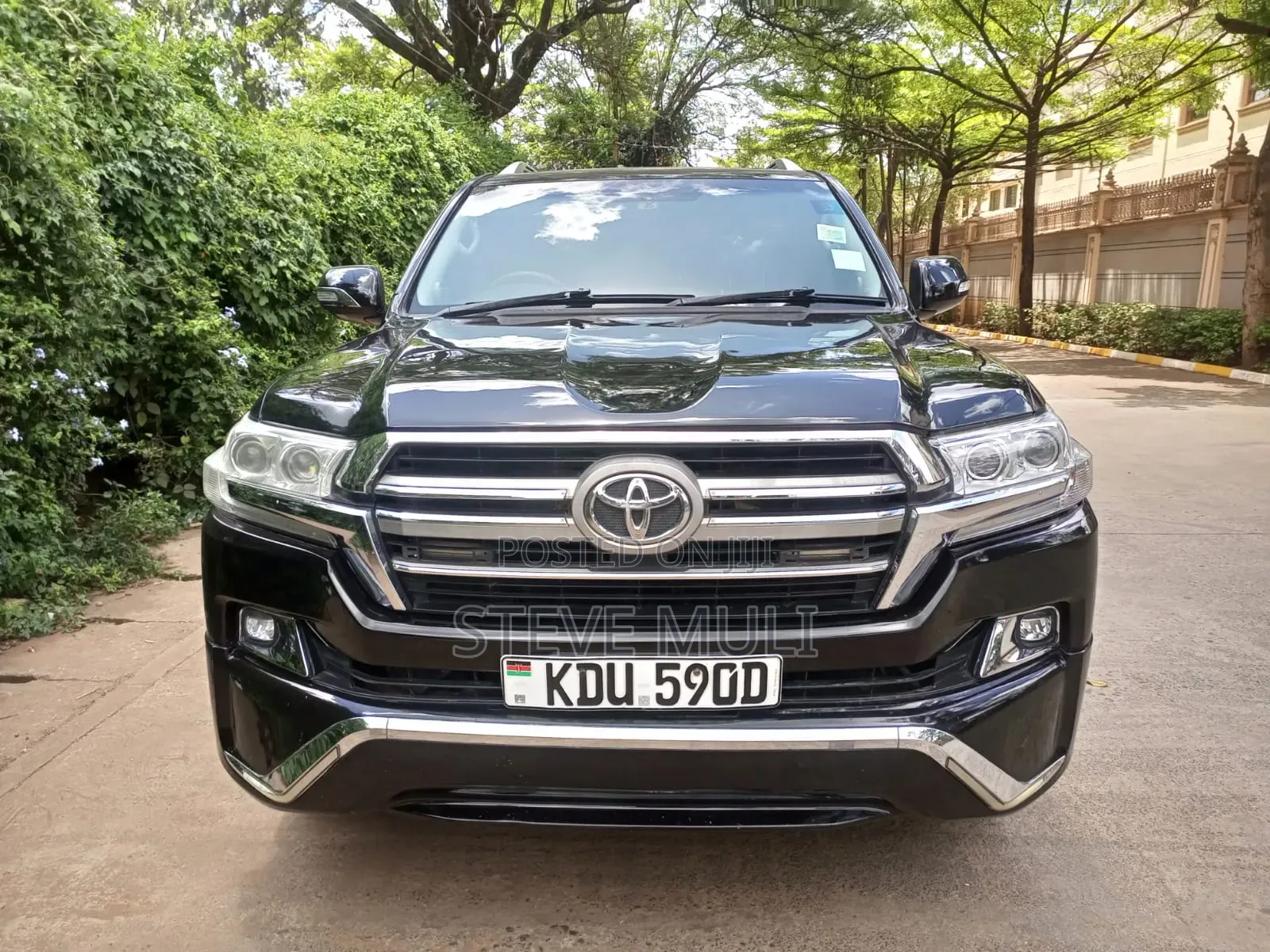 Toyota Land Cruiser 4.6 V8 ZX 2012 Black