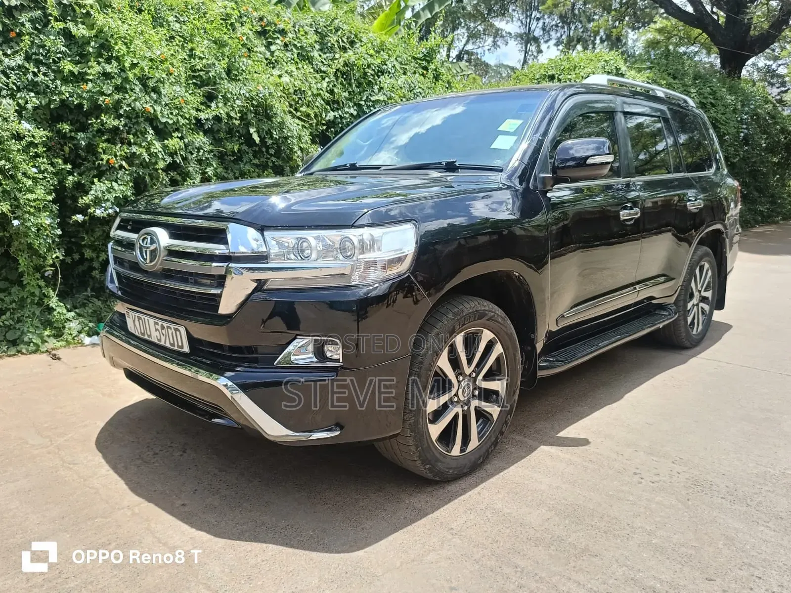 Toyota Land Cruiser 4.6 V8 ZX 2012 Black