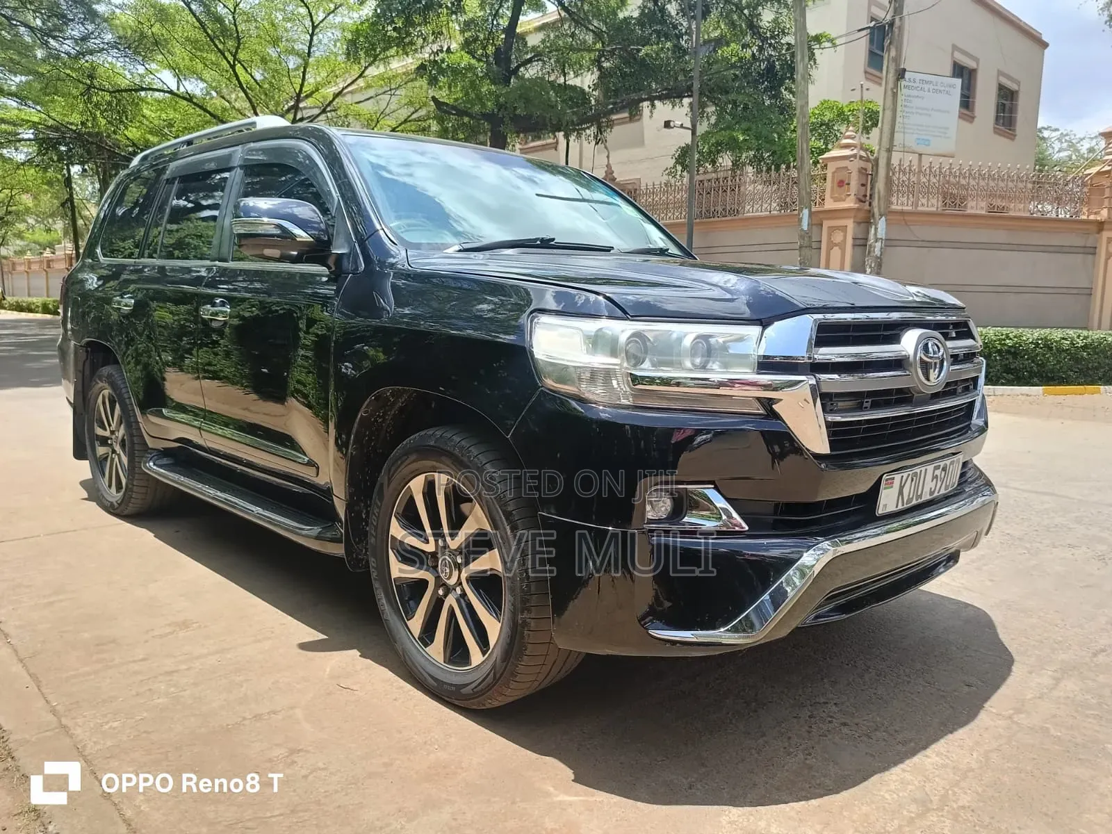 Toyota Land Cruiser 4.6 V8 ZX 2012 Black
