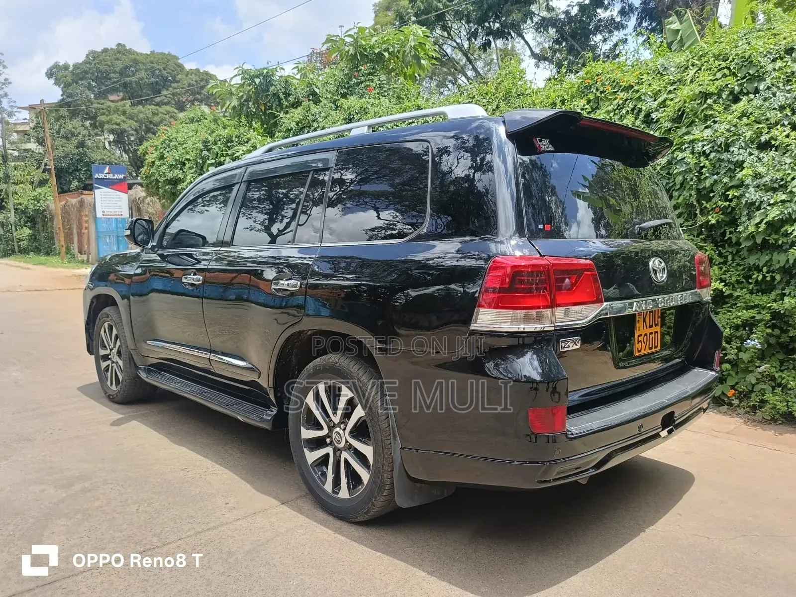 Toyota Land Cruiser 4.6 V8 ZX 2012 Black