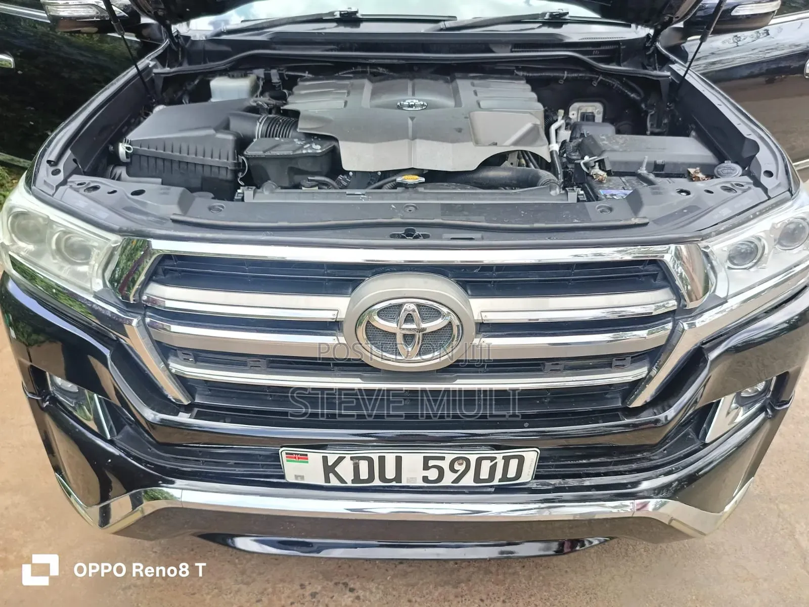 Toyota Land Cruiser 4.6 V8 ZX 2012 Black