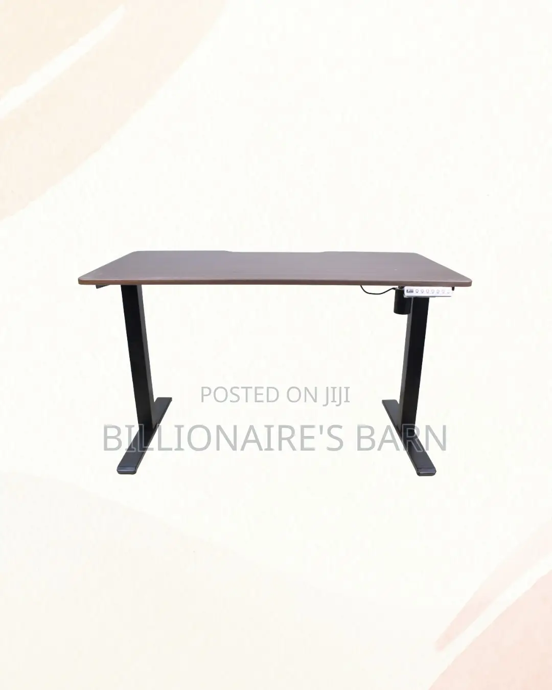 Boost Workflow - 1200x600mm Standing Desk Stable Dual-Monitor Support