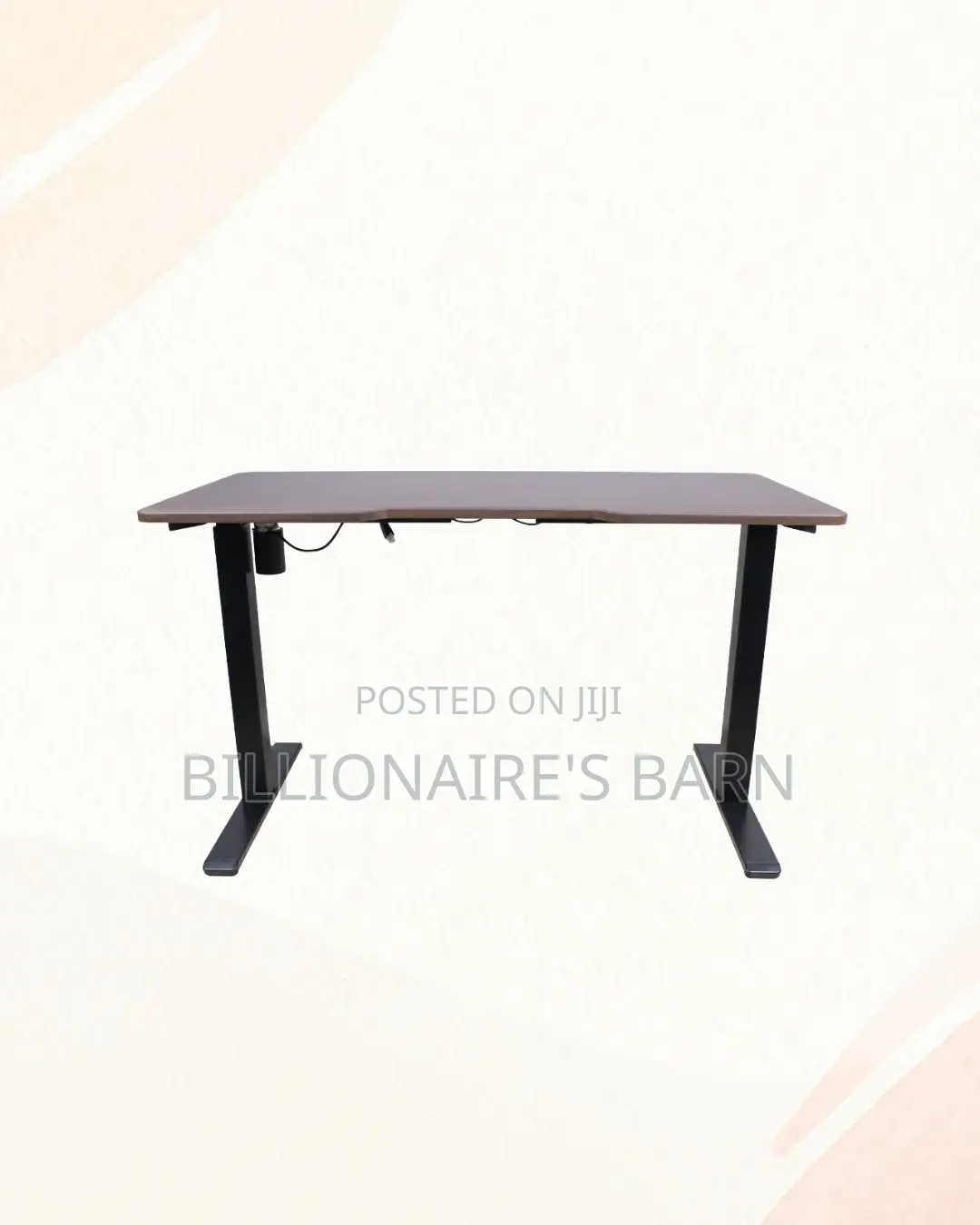 Boost Workflow - 1200x600mm Standing Desk Stable Dual-Monitor Support