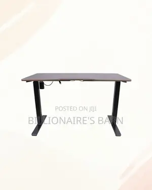 Boost Workflow - 1200x600mm Standing Desk Stable Dual-Monitor Support