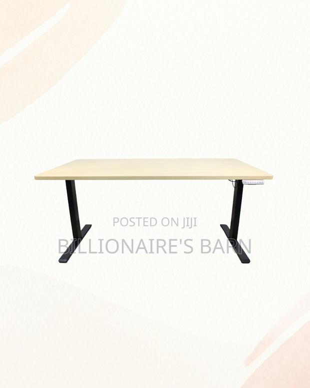Boost Workflow - 1600x800mm Standing Desk Stable Dual-Monitor Support