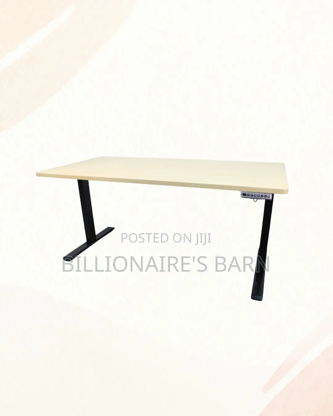 Boost Workflow - 1600x800mm Standing Desk Stable Dual-Monitor Support