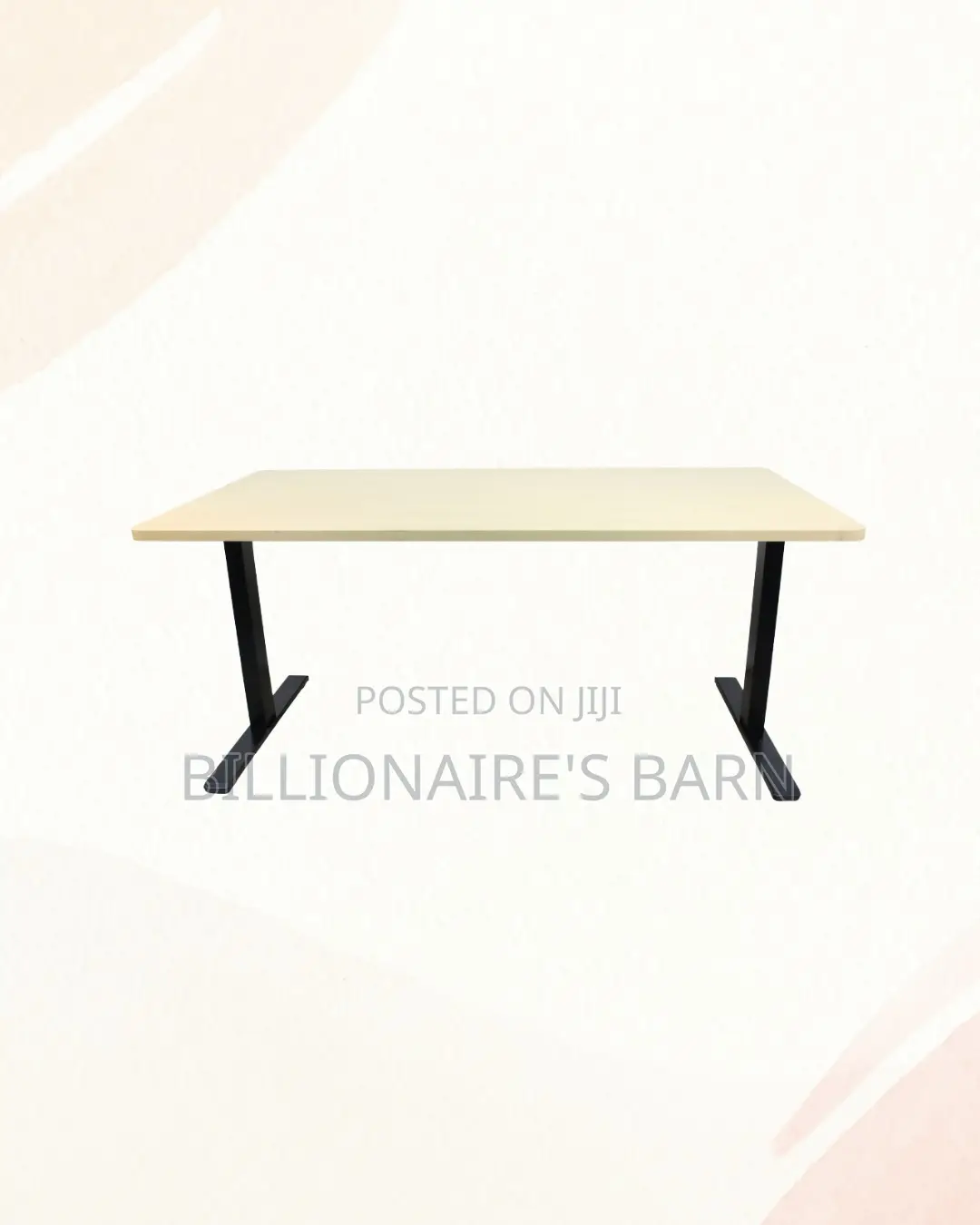 Boost Workflow - 1600x800mm Standing Desk Stable Dual-Monitor Support