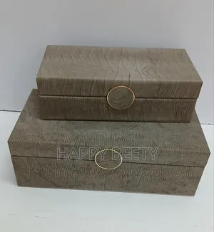 * 2 in 1 Decorative Storage Box*