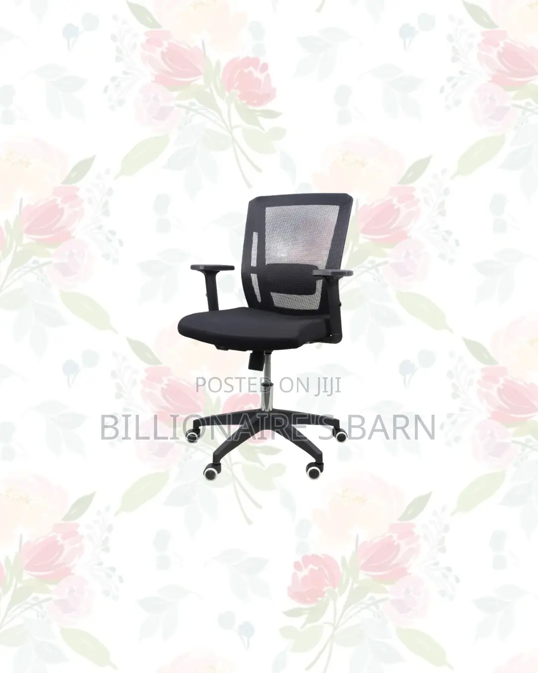 The Barn Origin Chair Mid Back Nylon Base Ergonomic Support Solution