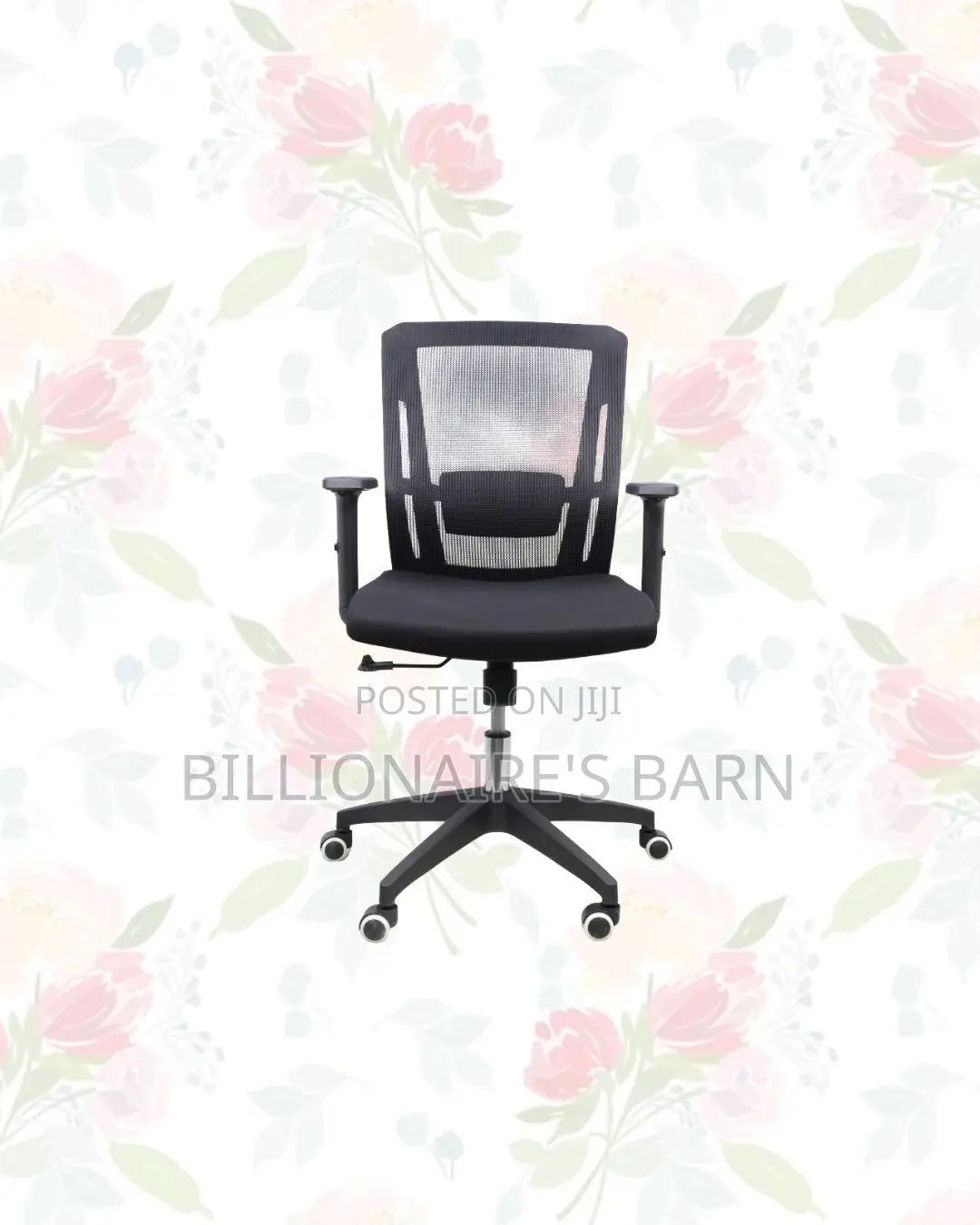 The Barn Origin Chair Mid Back Nylon Base Ergonomic Support Solution