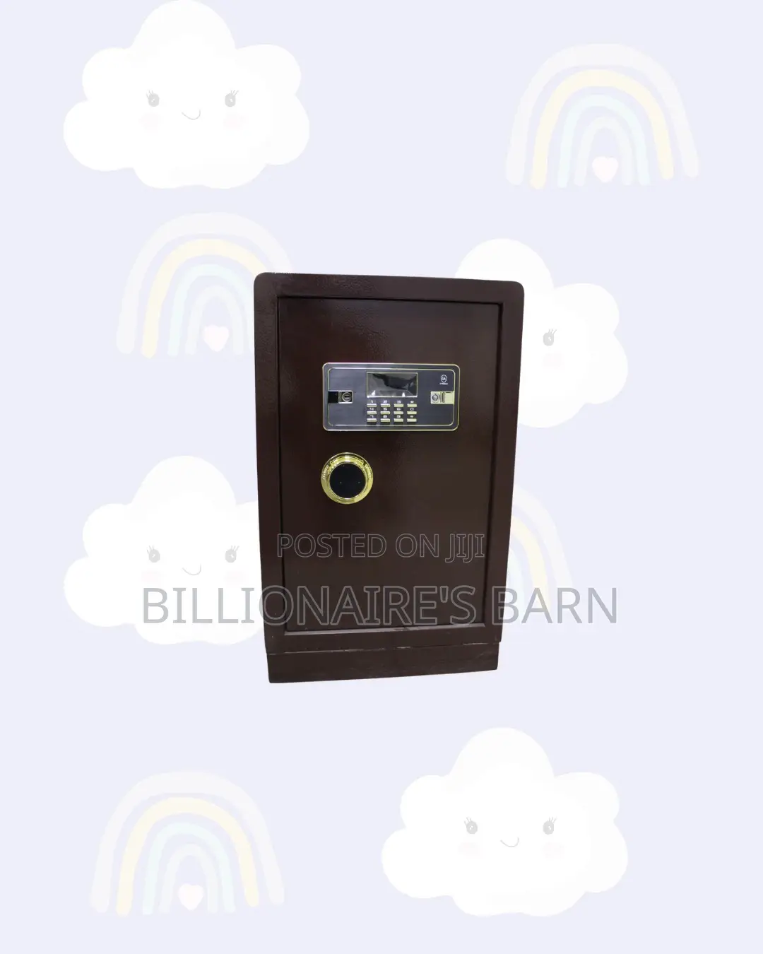 Fireproof Biometric Safe 70 Kg Programmable Keypad