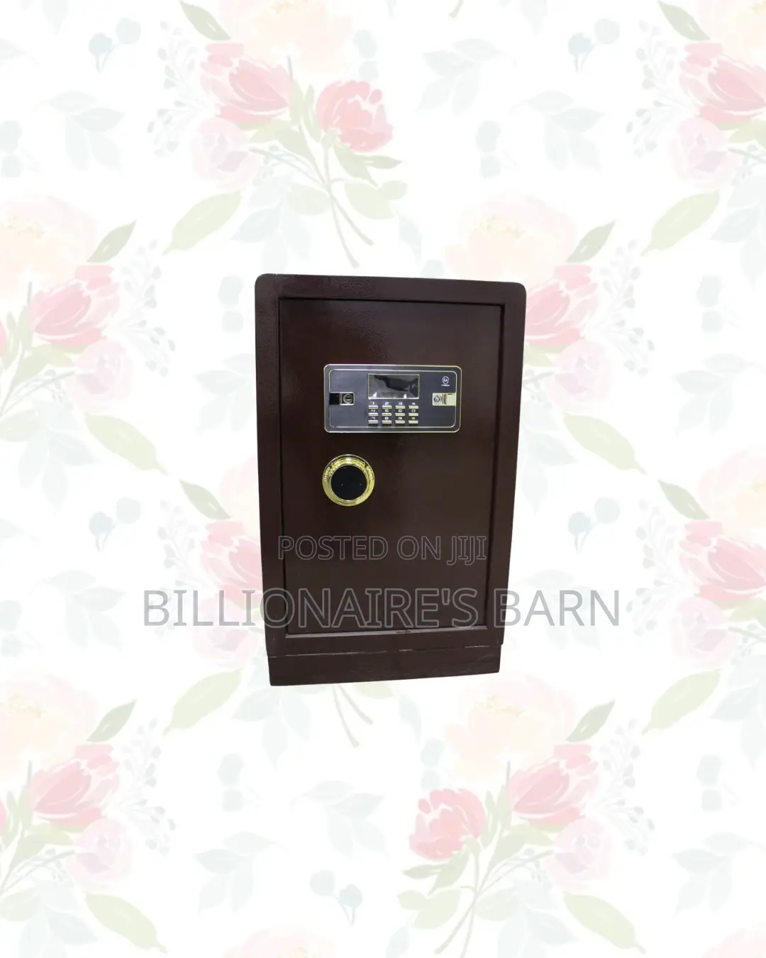 Fireproof Biometric Safe 80 Kg Large Capacity Plus Electronic Keypad