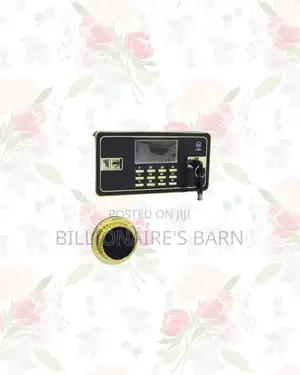 Fireproof Biometric Safe 80 Kg Large Capacity Plus Electronic Keypad