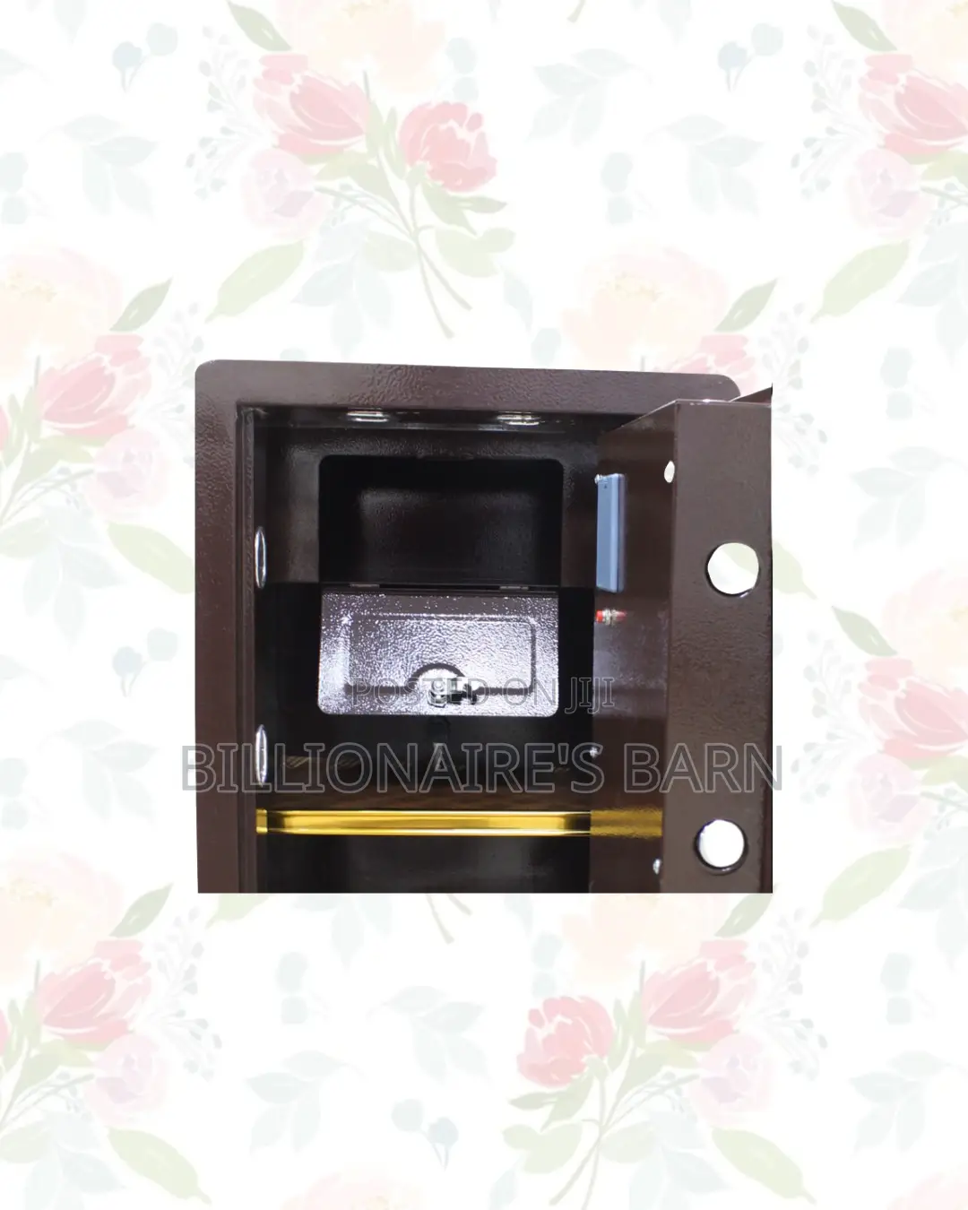 Fireproof Biometric Safe 80 Kg Large Capacity Plus Electronic Keypad