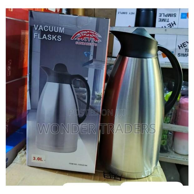 3 Litre Vaccum Flask Stainless Steel