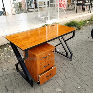 Metallic Writing Office Desk
