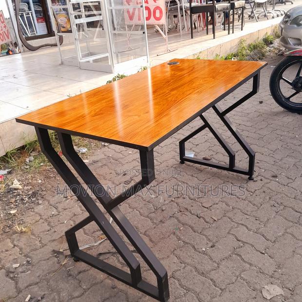 Urban Office Metallic Office Table