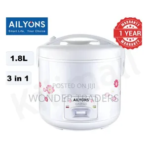 *Ailyons RCX-18b01 3-in-1 Deluxe Rice Cooker* 
2 L