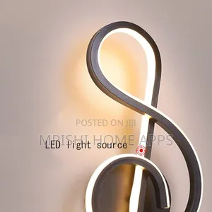 Music Symbol Led Wall Light