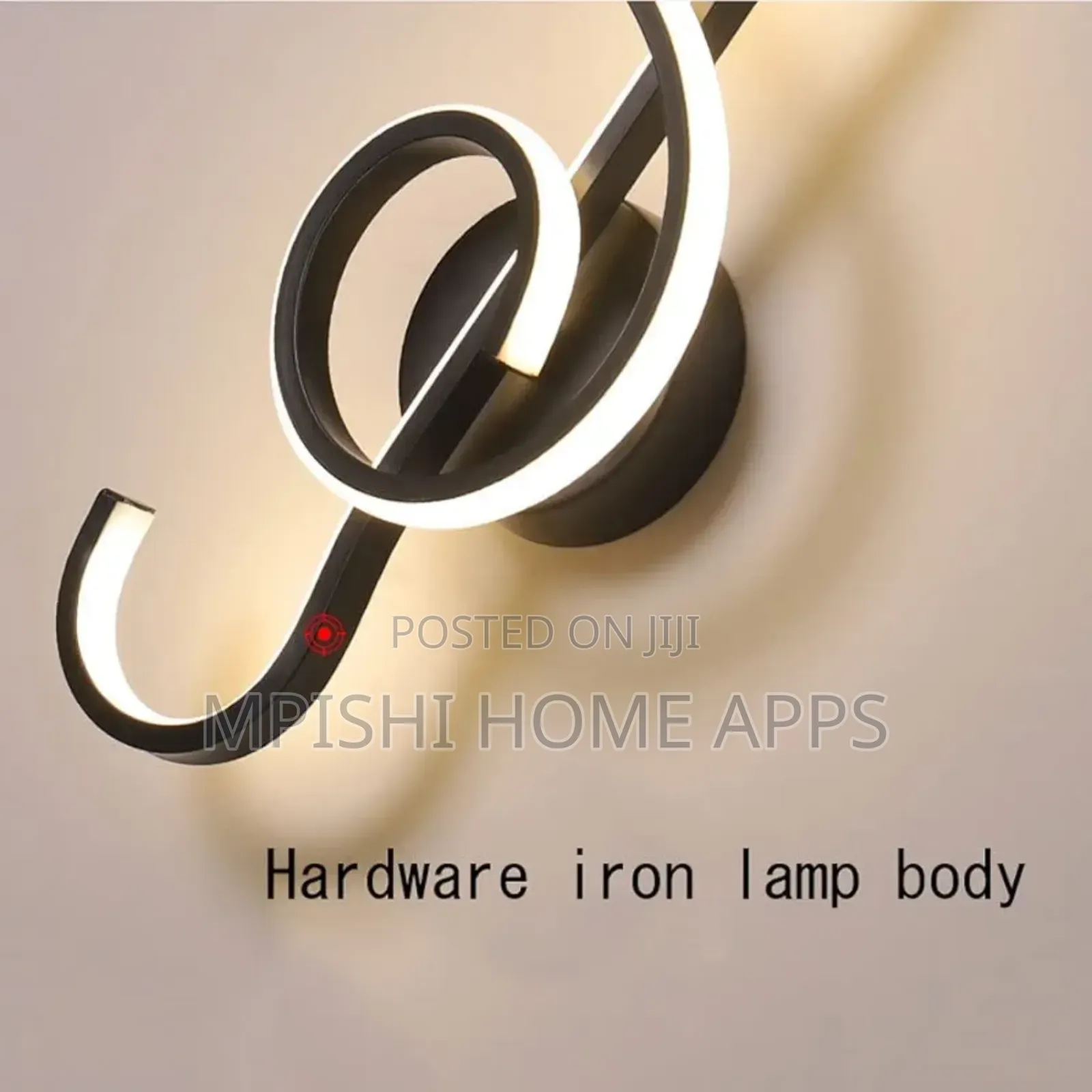 Music Symbol Led Wall Light