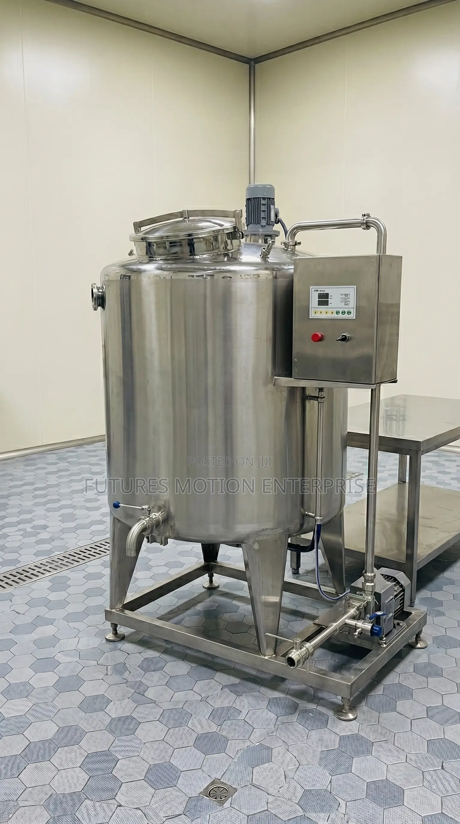 Dairy Processing Machine/300l Milk Pasteurizer
