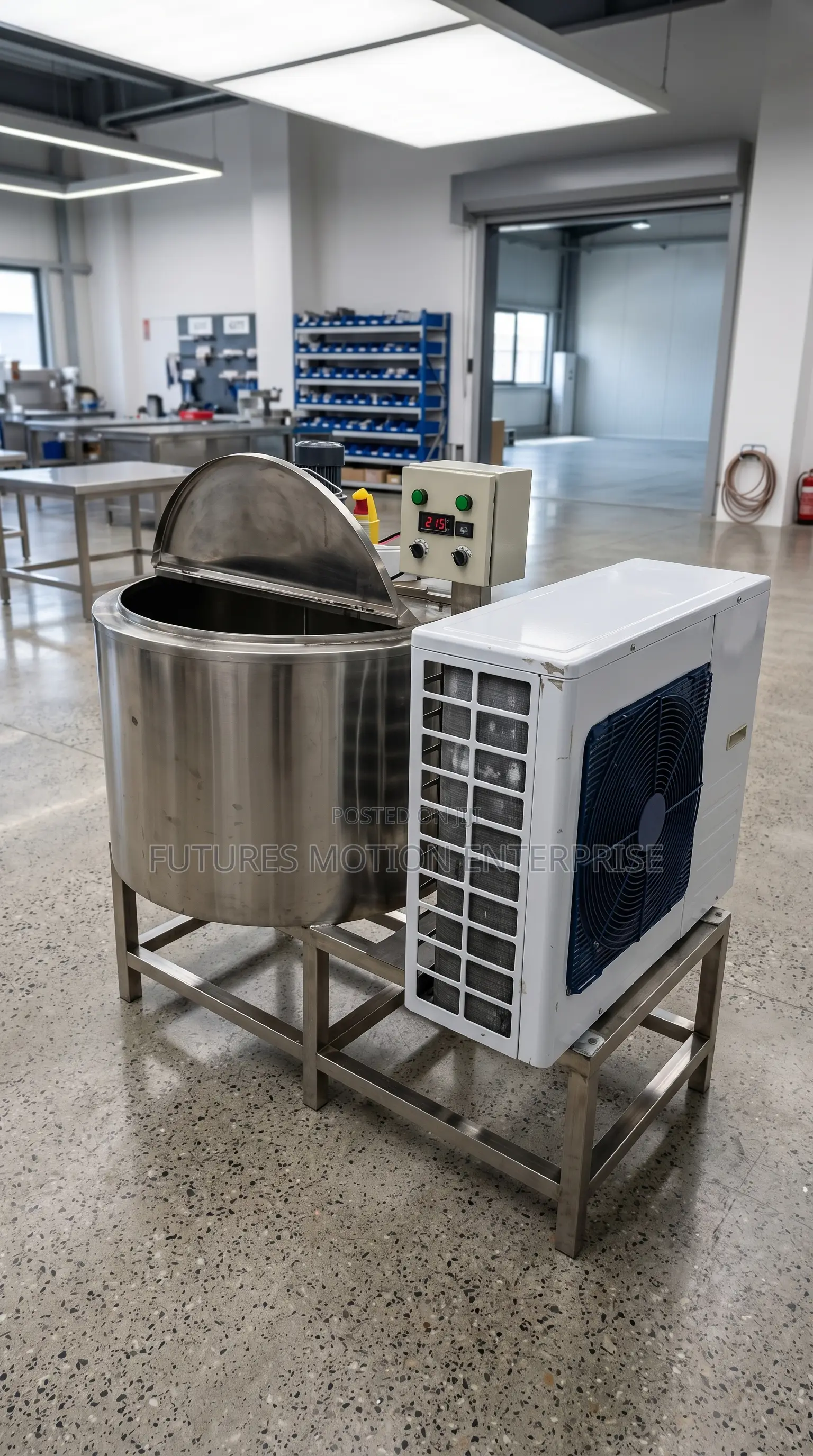 Small Scale Milk Cooling Tank