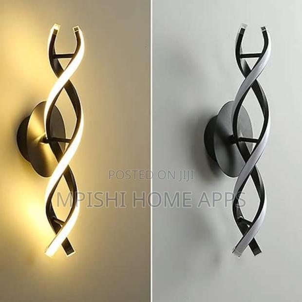 Spiral Led Wall Light Black - thumbnail 3
