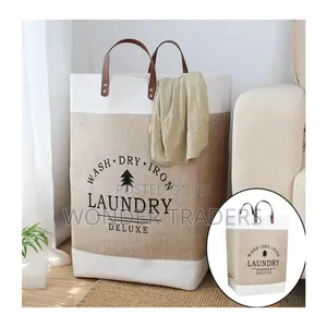 *Large Capacity Foldable Laundry Deluxe Basket*