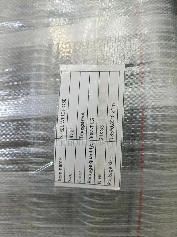 2x30m Steel Wire Hose Suction Pipe - thumbnail 3
