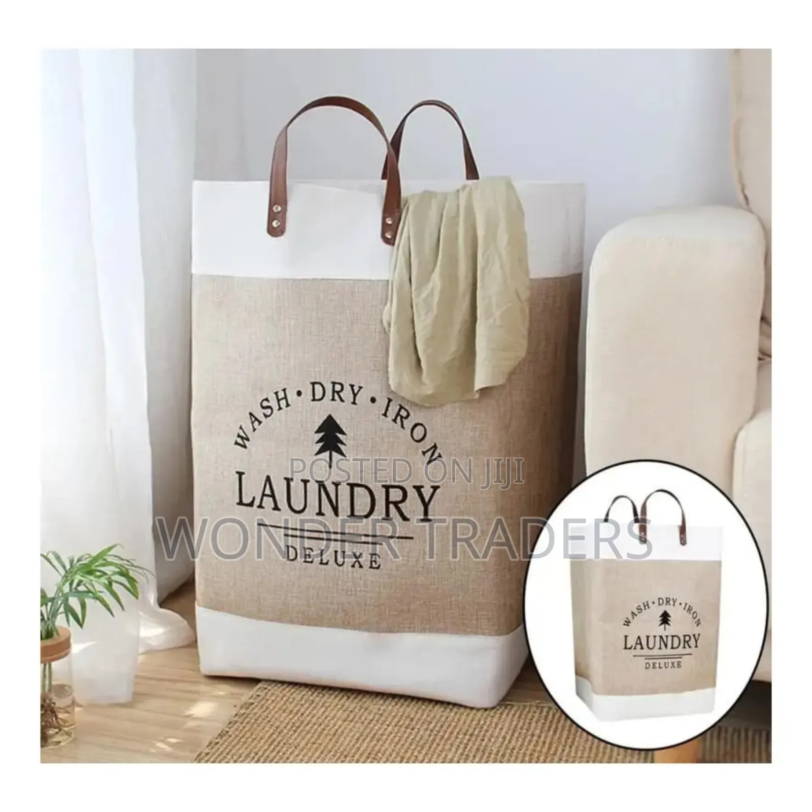 Large Capacity Foldable Laundry Deluxe Basket