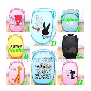 Laundry Basket Bagsfor Kids* 
Cartoon Themed