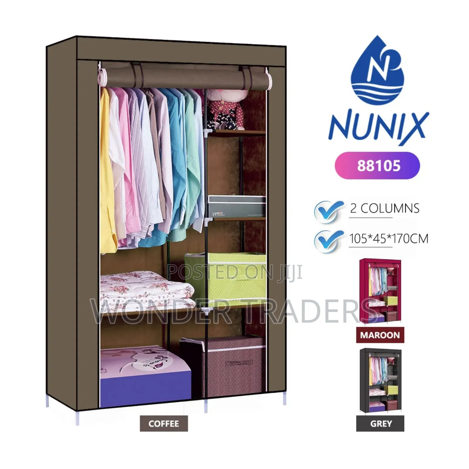2 Columns Wardrobe