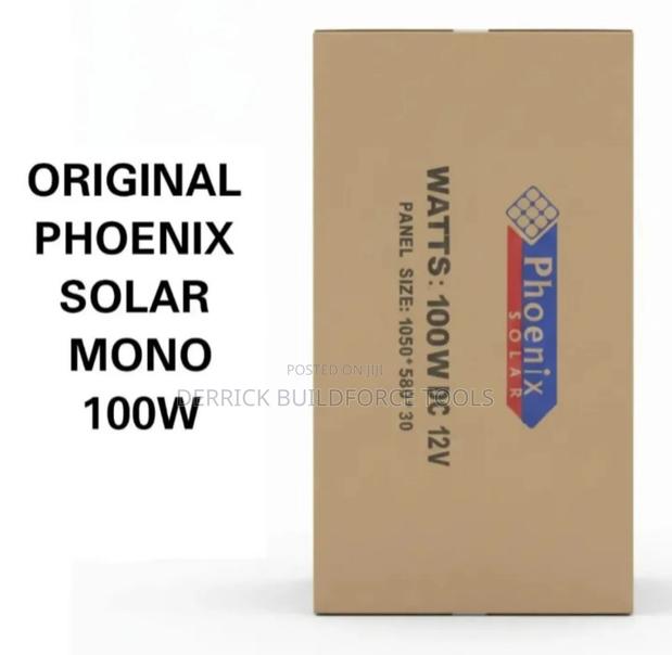 Phoenix Solar Mono 100w Panel - main view