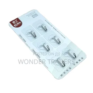 .6pcs Punchfree Wall Sticker Hooks.
