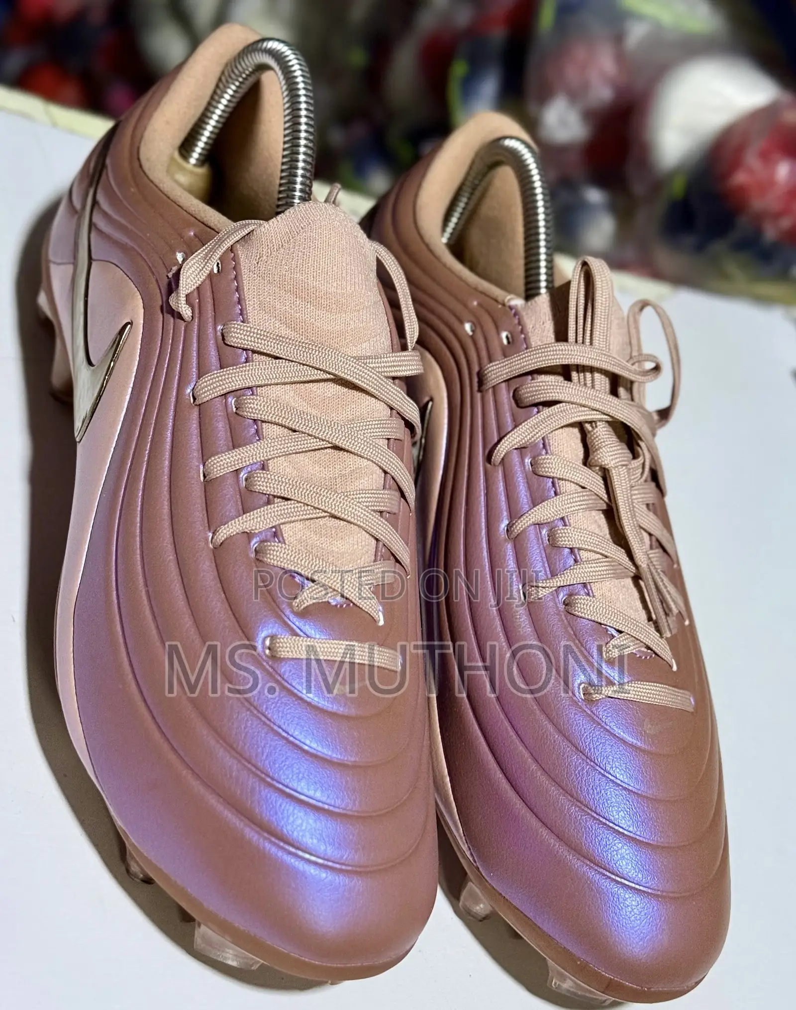 Metallic Rose Gold Nike Tiempo Maestro Elite Fg Size 40-45