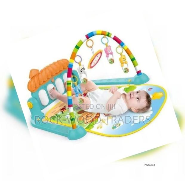 Baby Gym Play Mat With Lights and Sounds